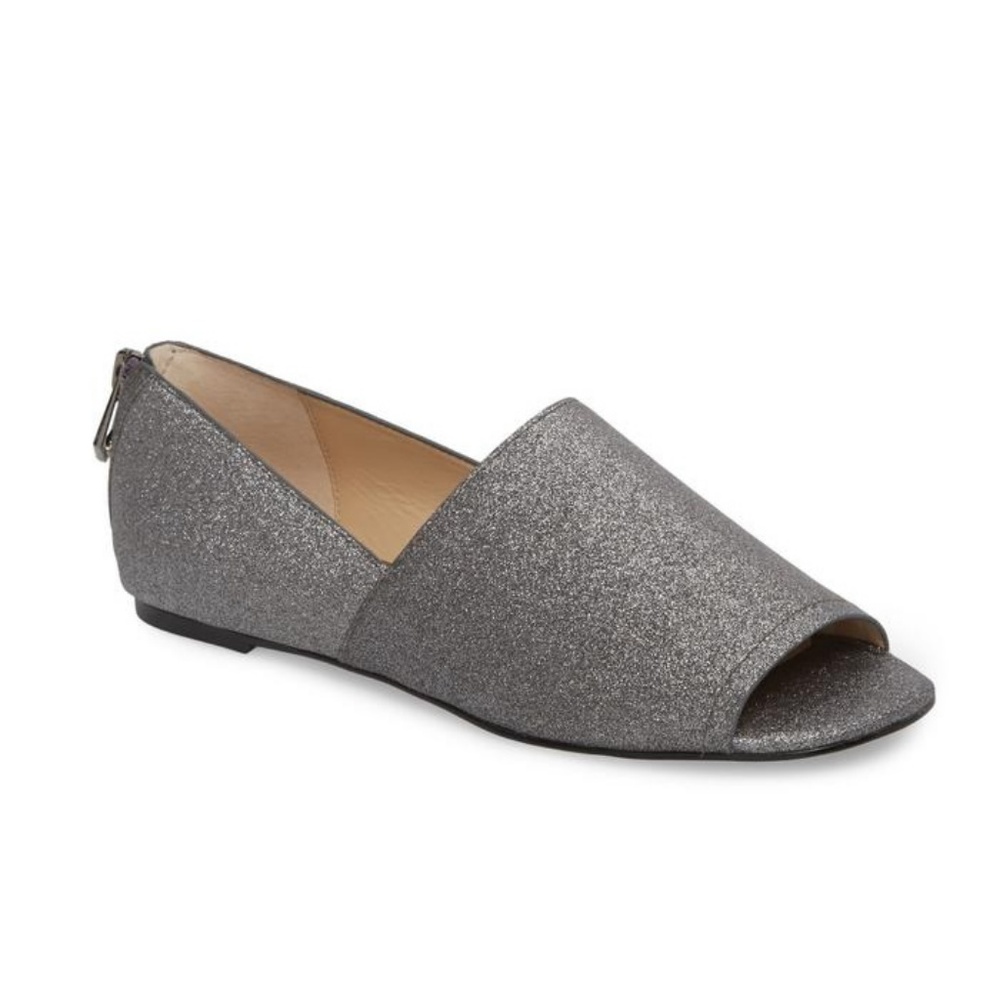 Botkier Maxine Glitter Open Toe Flats